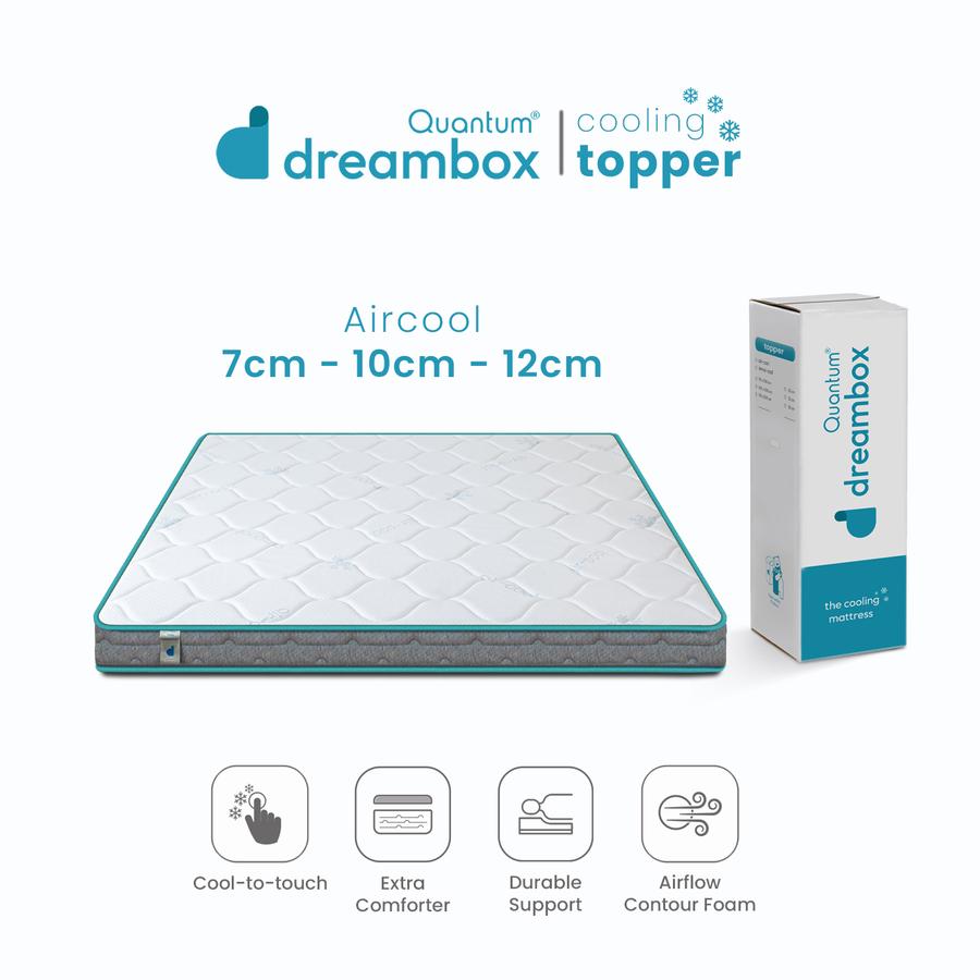 Quantum Dreambox Cooling Topper AirCool / Topper Kasur Dingin